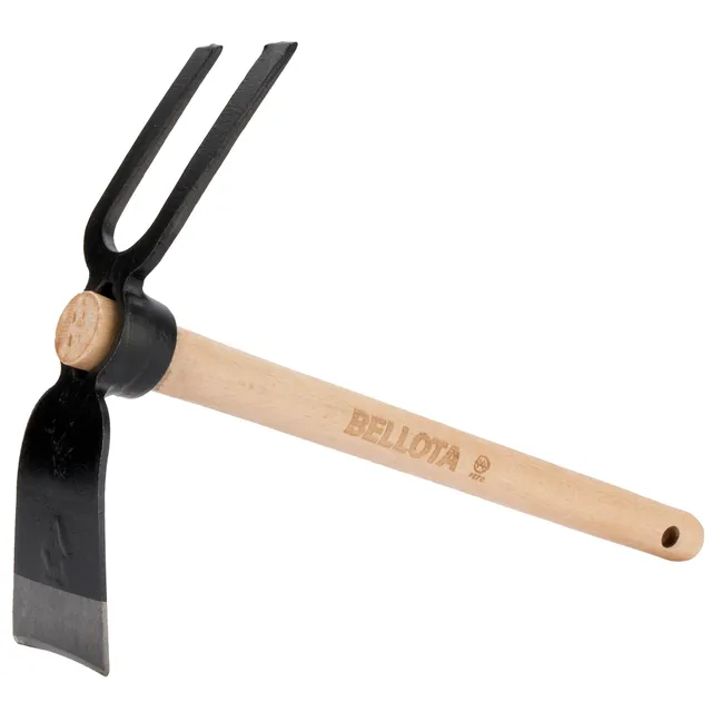 bellota-hoe228aw400p-azadilla-doble-forjada-con-mango image 1