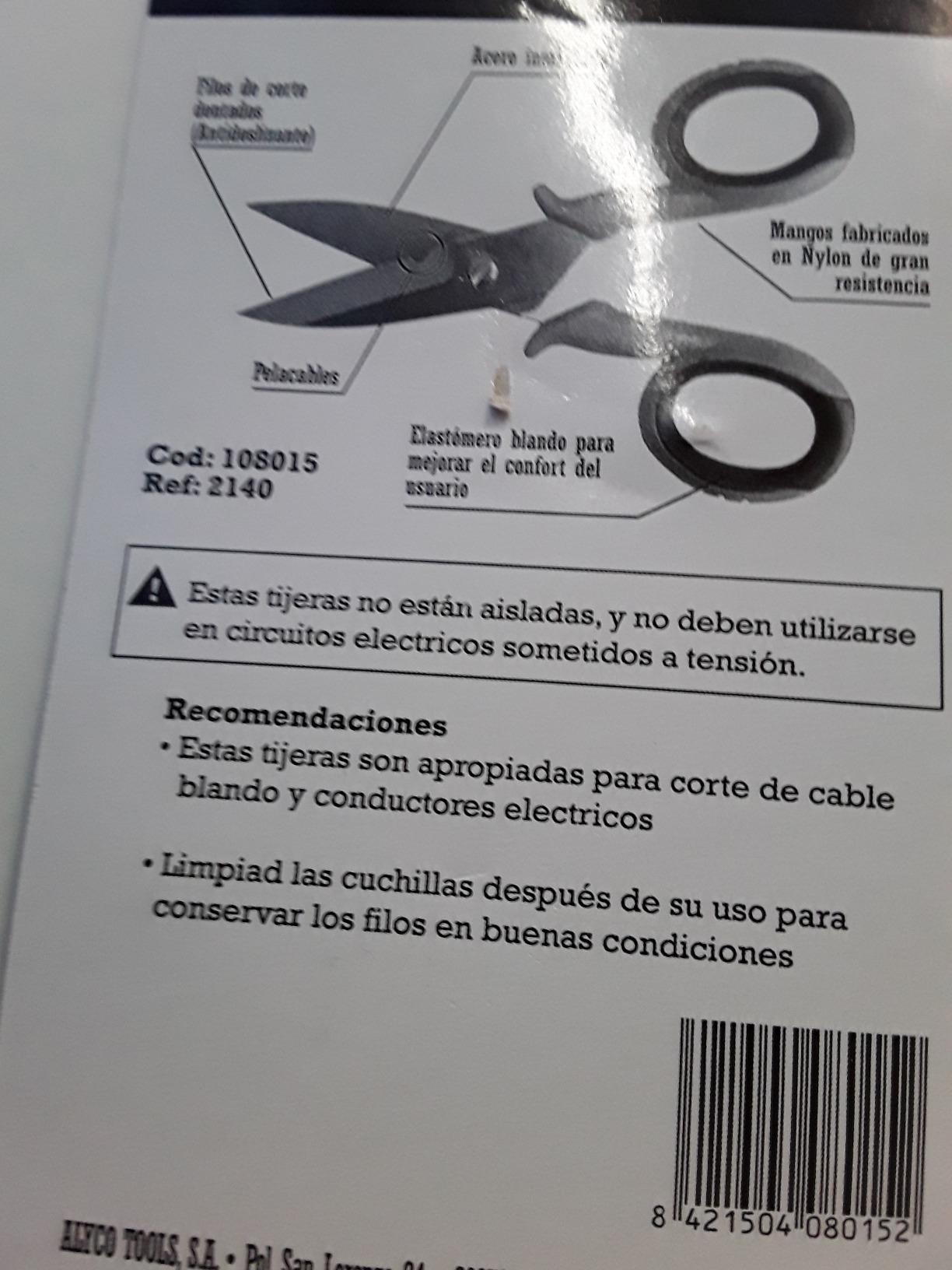 Perfectas para electricidad