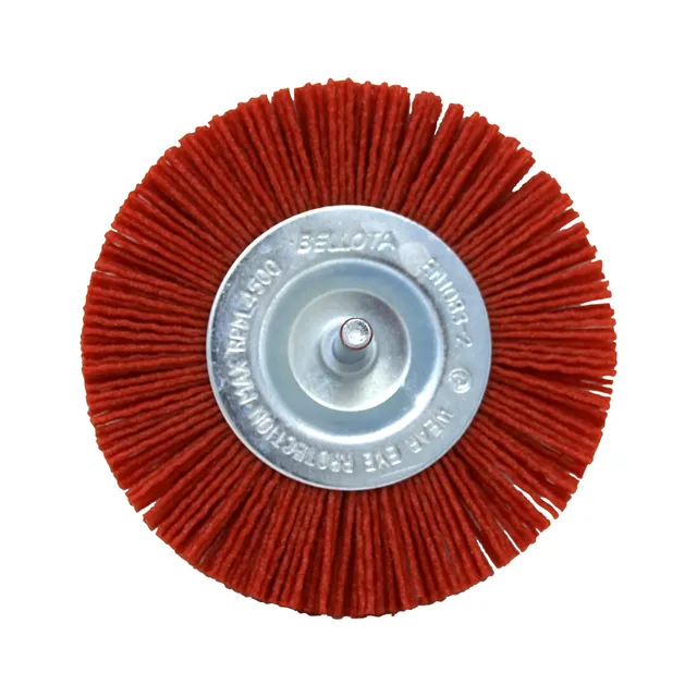 bellota-50825-100b-cepillo-industrial-circular-de-nailon-con-espiga-6-mm image 1