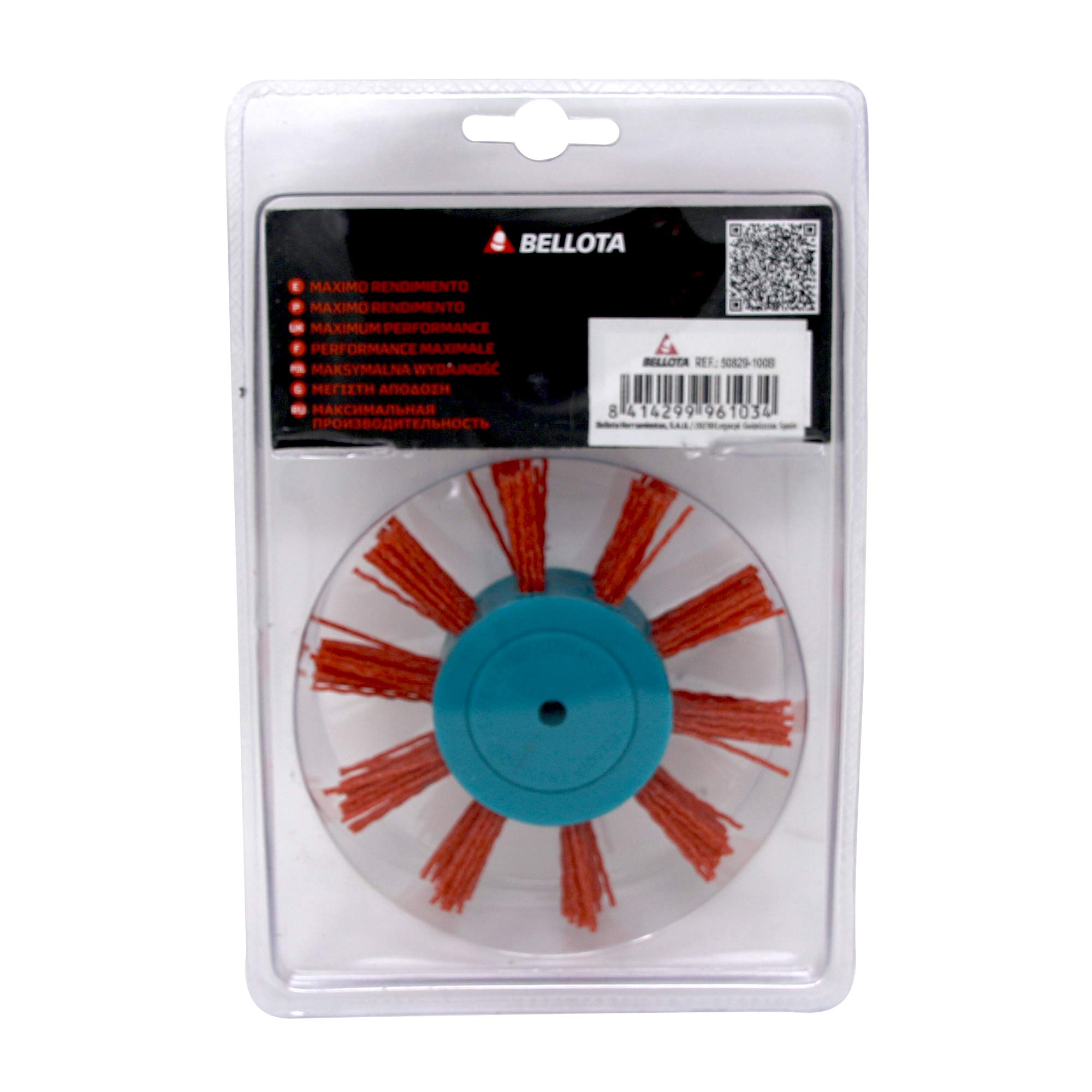 bellota-50829-100b-cepillo-abanico-industrial-de-nailon-abrasivo-con-grano-basto image 6