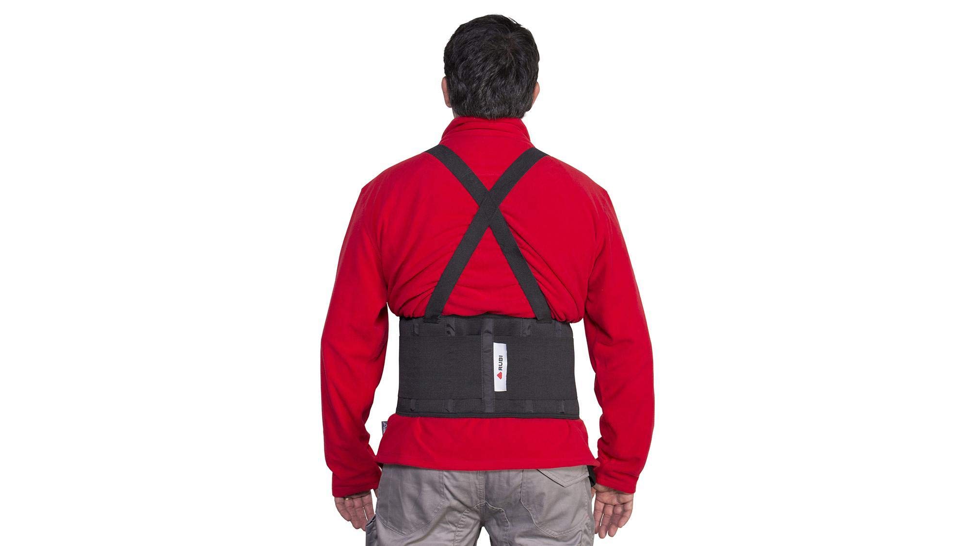 rubi-protector-lumbar-t-xl-104-112-cm-modelo-80914-con-refuerzos-verticales-y-te image 2