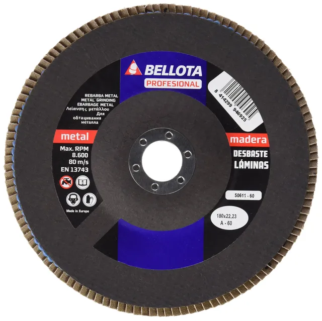 bellota-50611-60-disco-de-l-minas-con-base-de-fibra-de-vidrio-inclinada-a60-180- image 1