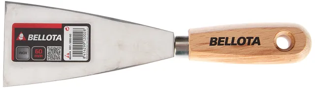 bellota-5893-60-esp-tula-de-acero-inoxidable-con-mango-de-madera-60-mm image 1