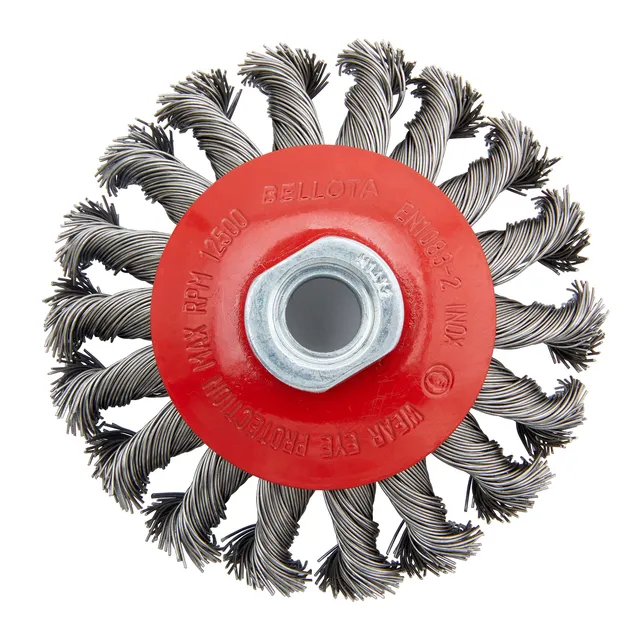 bellota-50817-1001-cepillo-c-nico-industrial-alambre-trenzado-inox-0-5-mm image 1