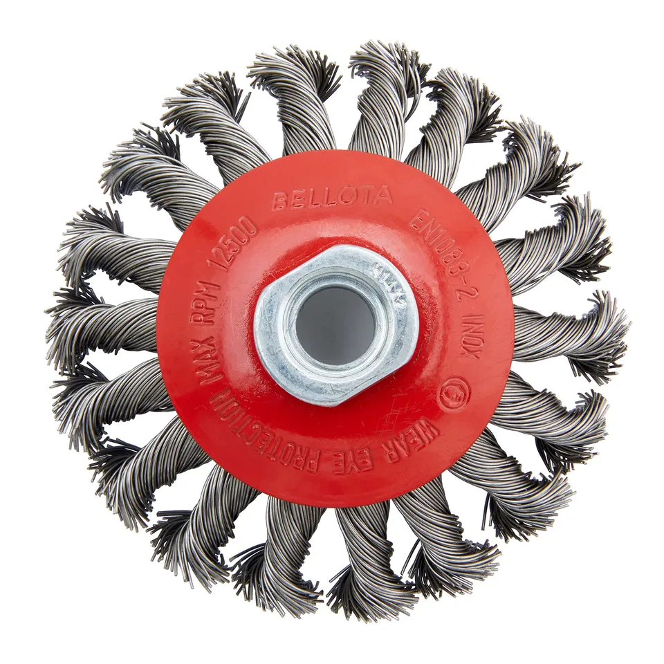 bellota-50817-1001-cepillo-c-nico-industrial-alambre-trenzado-inox-0-5-mm image 1