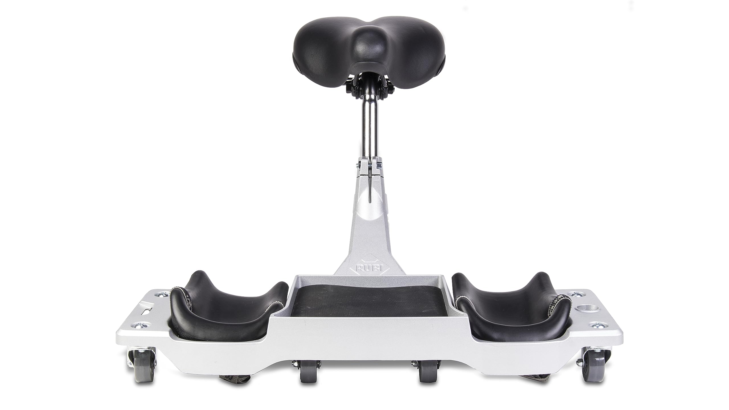 rubi-sr-1-asiento-ergon-mico-profesional-con-ruedas-chasis-aluminio-y-rodilleras image 6