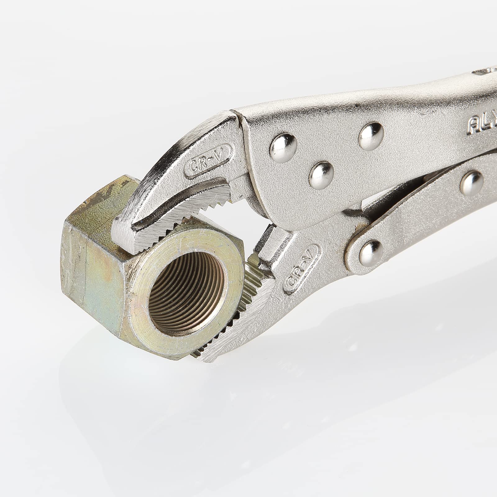 alyco-tools-109101-tenaza-de-presi-n-bocas-curvas-135-mm image 3