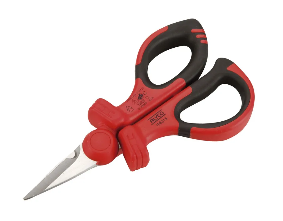 alyco-tools-108315-tijera-electricista-aislada-vde-1000v-165-mm image 1