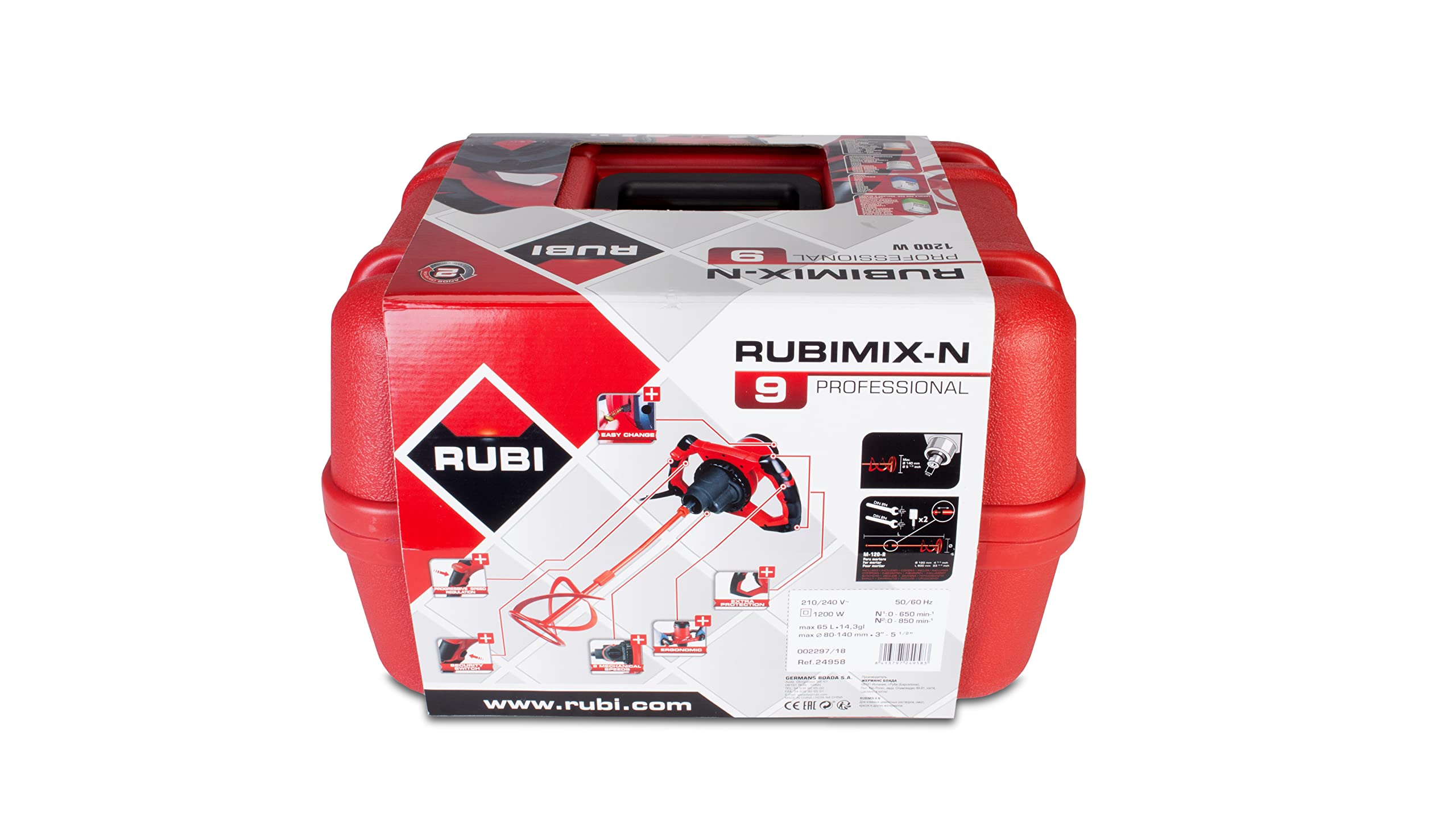 rubi-rubimix-9-n-24958-mezclador-el-ctrico-1200w-de-2-velocidades-con-maleta-de- image 6