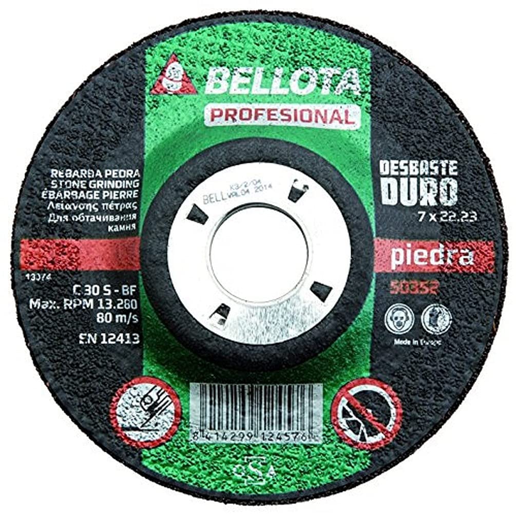 bellota-50352-115-disco-abrasivo-profesional-para-desbaste-de-piedra-115-mm image 1