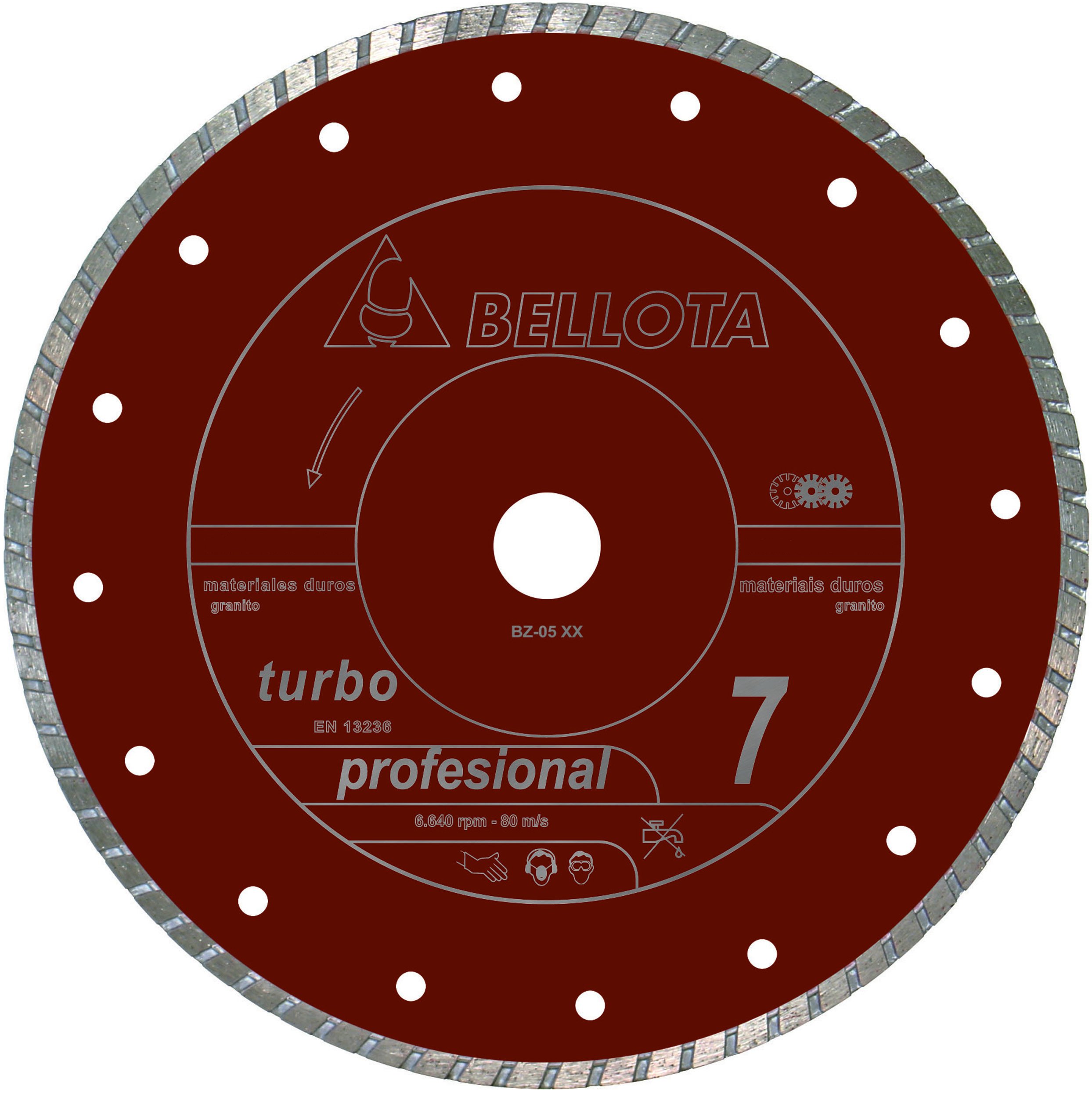 bellota-50705-115-disco-diamantado-profesional-7-turbo-115-mm image 1