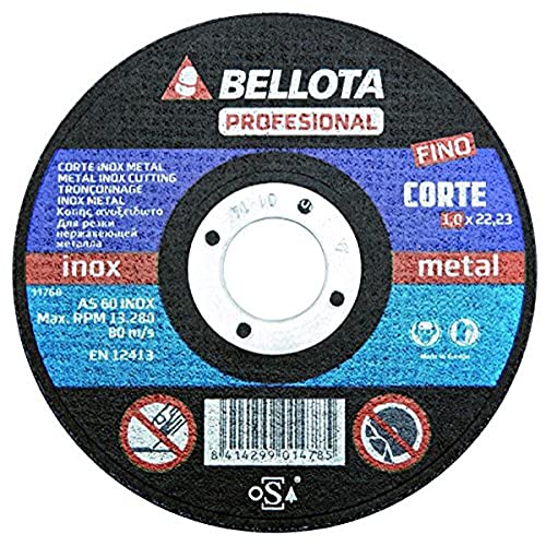 bellota-50310-115-disco-abrasivo-profesional-para-corte-de-inox-115-mm-fino-1-6- image 2