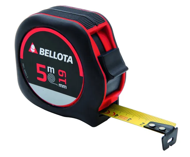 bellota-50011-5-flex-metro-standard-de-5-m-con-carcasa-antichoque-y-clip-para-ci image 1