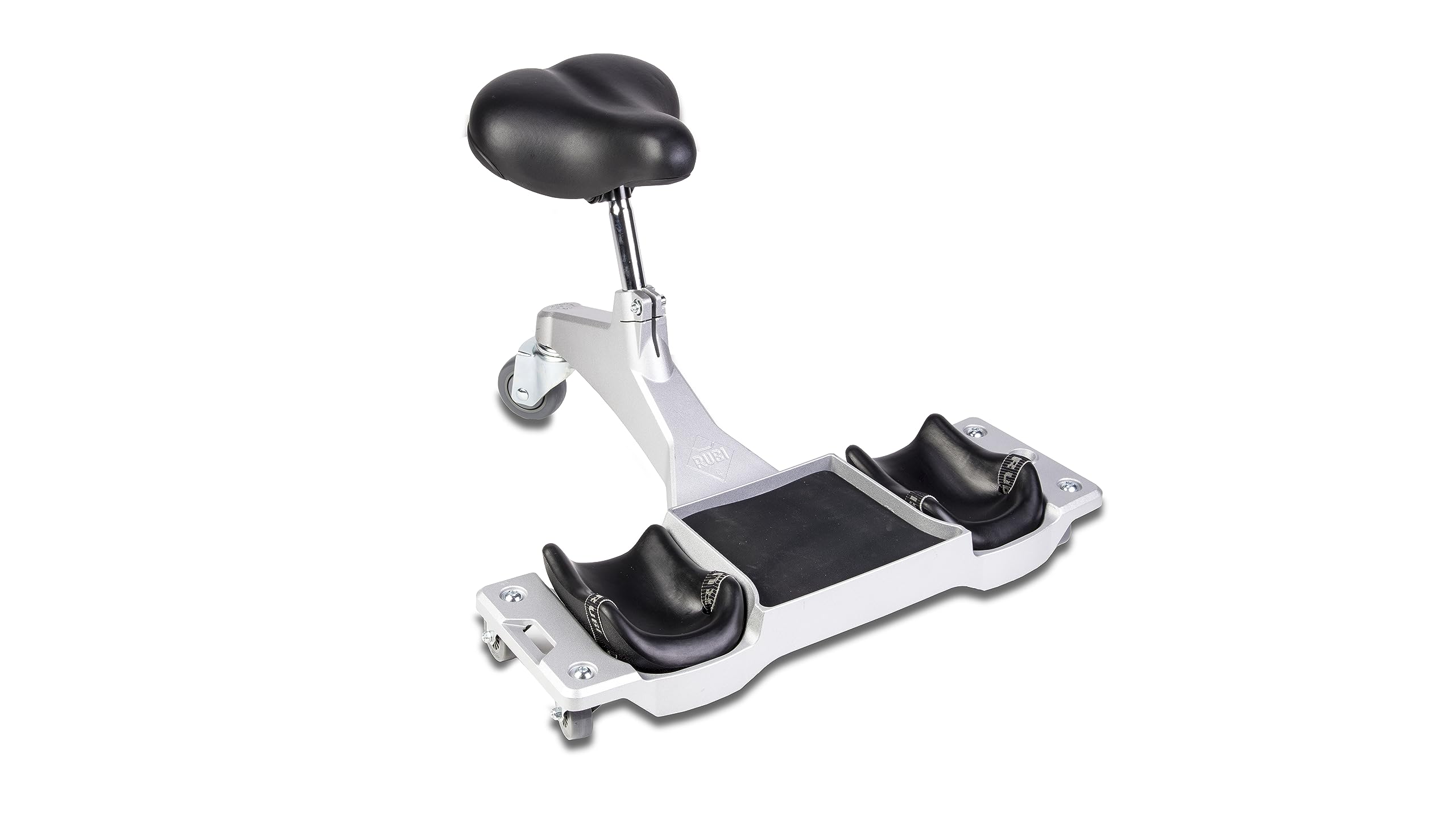 rubi-sr-1-asiento-ergon-mico-profesional-con-ruedas-chasis-aluminio-y-rodilleras image 1