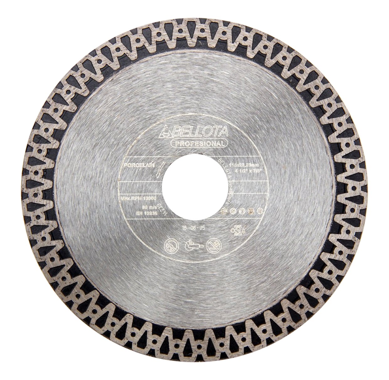 bellota-50734s115-disco-de-corte-diamante-fino-115-mm-porcel-nico image 1