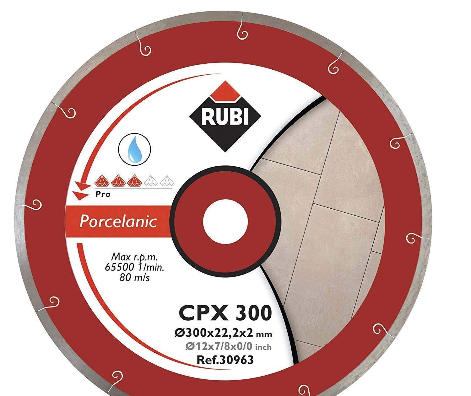 rubi-30964-disco-de-diamante-j-slot-cpx-200-pro-para-gres-porcel-nico-200x25-4x1 image 3