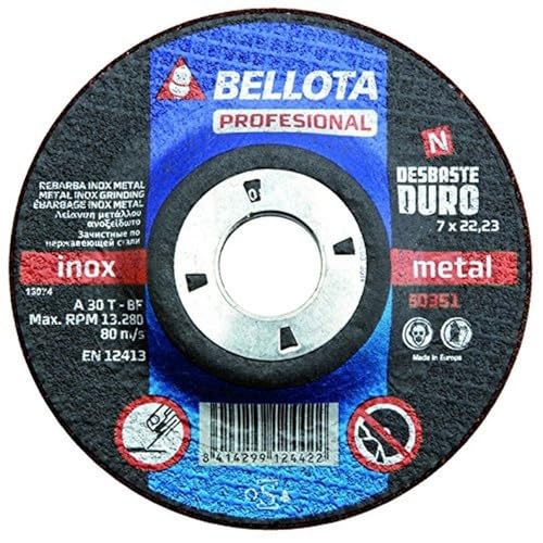 bellota-profesional-disco-abrasivo-desbaste-inox-metal-115-mm-duro image 4
